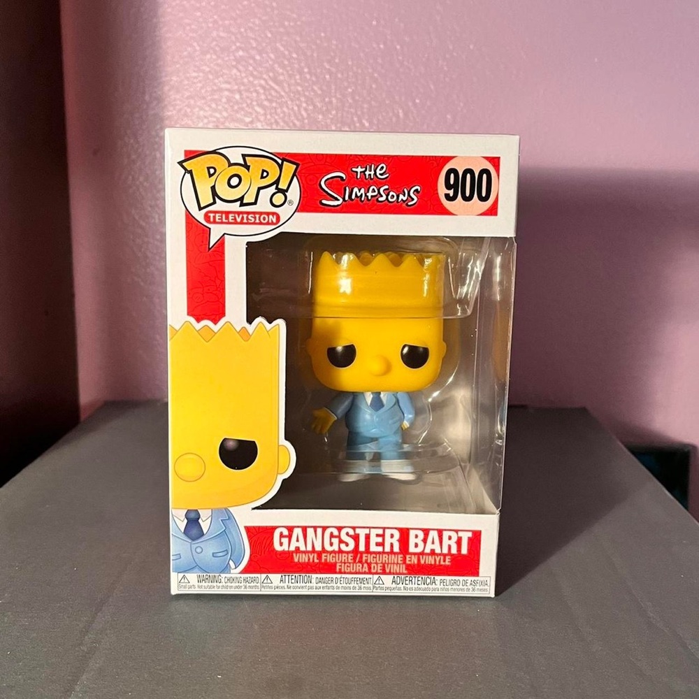 gangster bart #900 the simpsons funko pop 🤟🏼